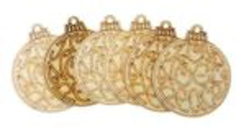 Accesorii creatie - lemn - glob, set 6 buc, Colorarte, FS-MF