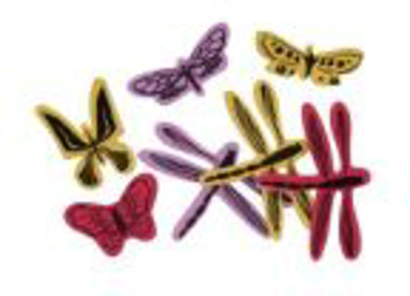Abtibilduri - fluture, libelula, 8g, buretat, Colorarte, 3361