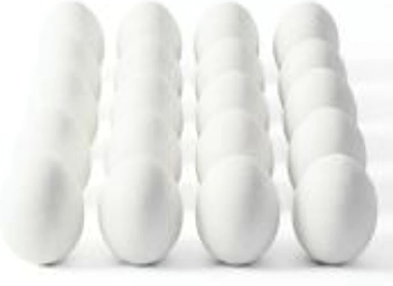 Accesorii creatie - polistiren - ou mic, alb, 3cm, set 20 buc, Colorarte