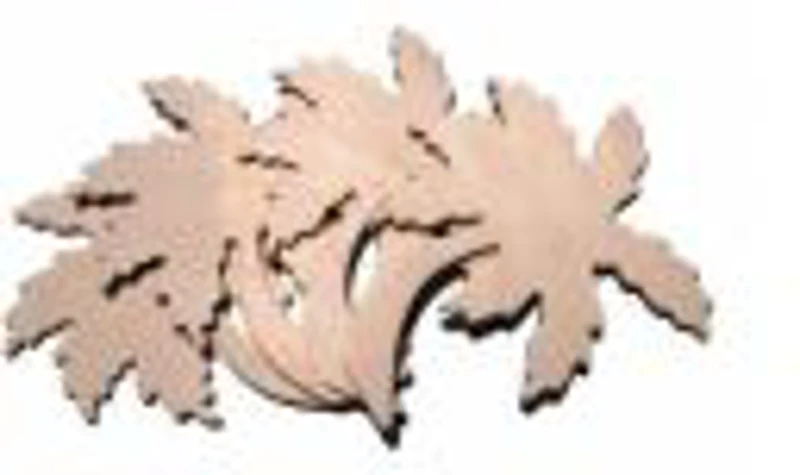 Accesorii creatie - lemn - palmieri, set 4 buc, Colorarte