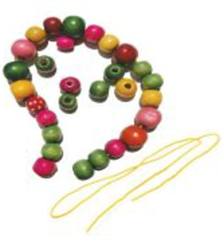 Accesorii creatie - lemn - bratara diverse forme, colorat, Colorarte, FS-M2