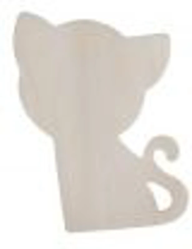 Accesorii creatie - lemn - pisici, set 4 buc, Colorarte
