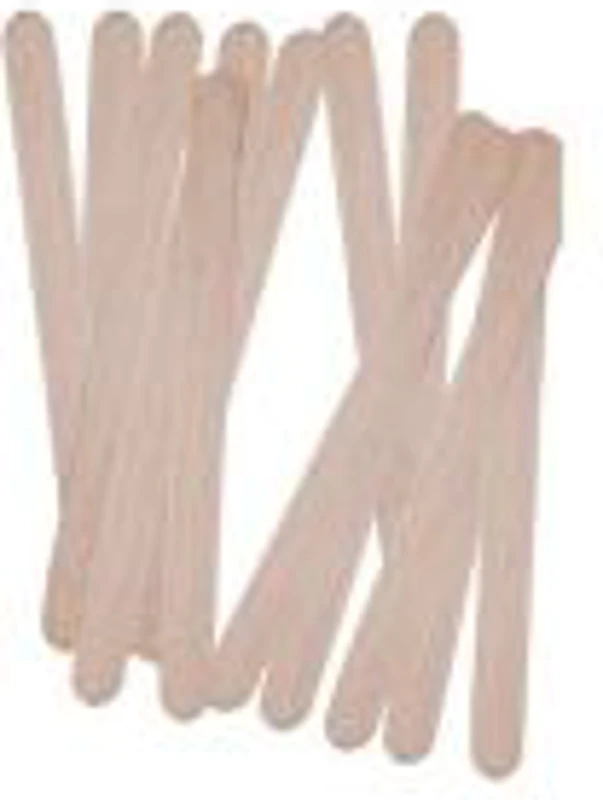 Accesorii creatie - lemn - betisoare, natur, 1x11cm, set 50 buc, Colorarte