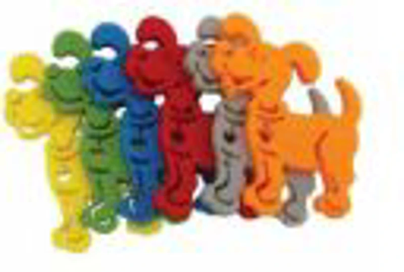 Accesorii creatie - catel fetru, set 5-6 buc, Colorarte