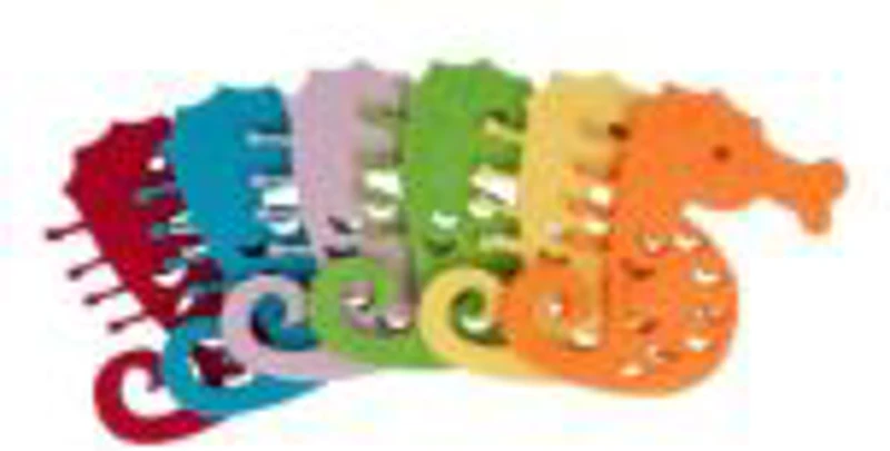 Accesorii creatie - cal de mare fetru, set 6 buc, Colorarte