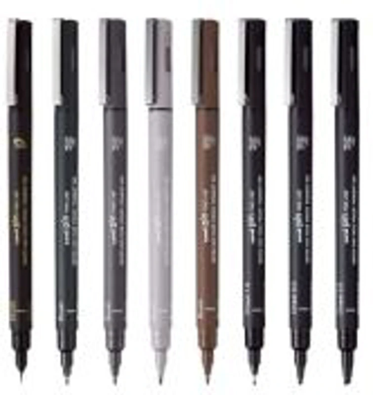 Liner UNI PINBR / PINCS, pe baza de apa, varf pensula sau varf tesit