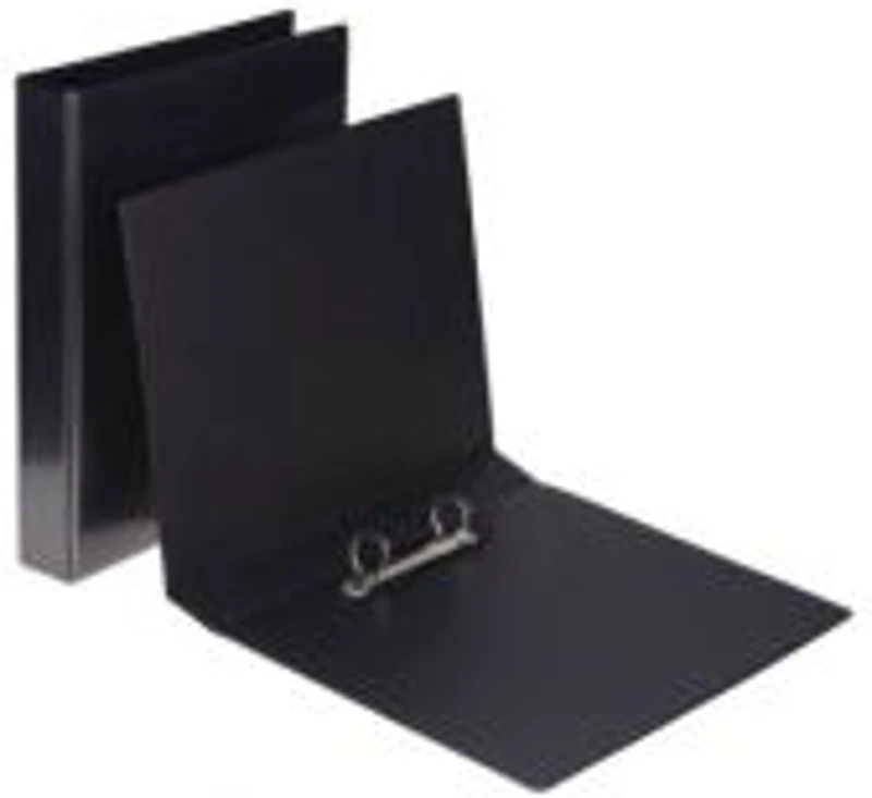 Caiet mecanic A4 Nr. 501, coperta carton plastifiat, negru, 2 inele, eticheta pe cotor