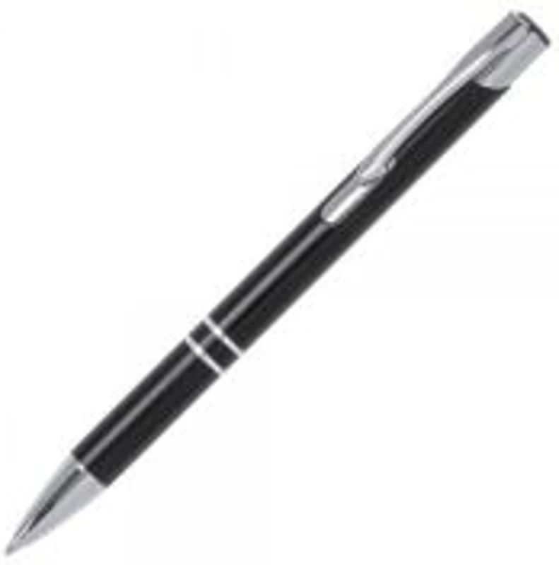 Pix cu bila CNX Little 226, 1. 0mm, cu mecanism, corp metalic negru, scris albastru