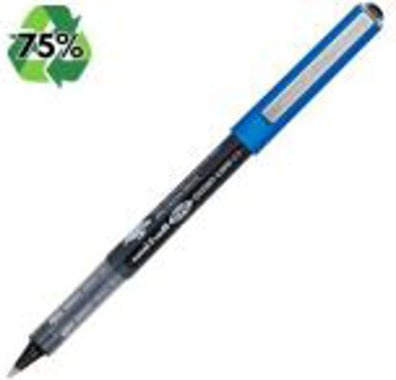 Roller Uni-ball Eye Ocean Care UB-150, 0. 5mm, cu capac, 75% din materiale reciclate din care 10% deseuri din oceane, negru