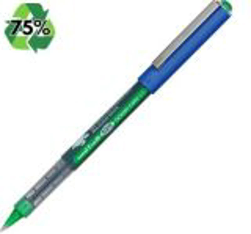 Roller Uni-ball Eye Ocean Care UB-150, 0. 5mm, cu capac, 75% din materiale reciclate din care 10% deseuri din oceane, verde