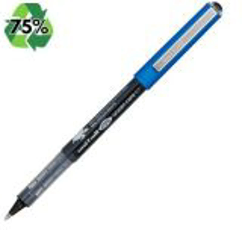Roller Uni-ball Eye Ocean Care UB-157, 0. 7mm, cu capac, 75% din materiale reciclate din care 10% deseuri din oceane, negru