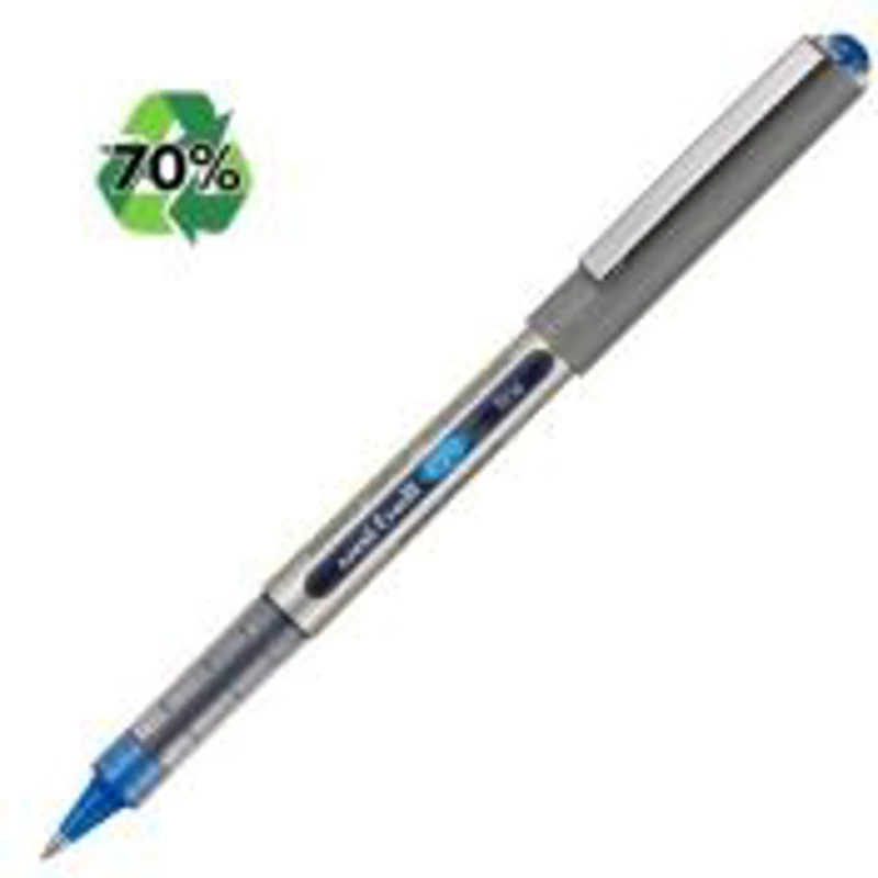 Roller Uni-ball Eye UB-157E, 0. 7mm, cu capac, 70% din materiale reciclate, albastru