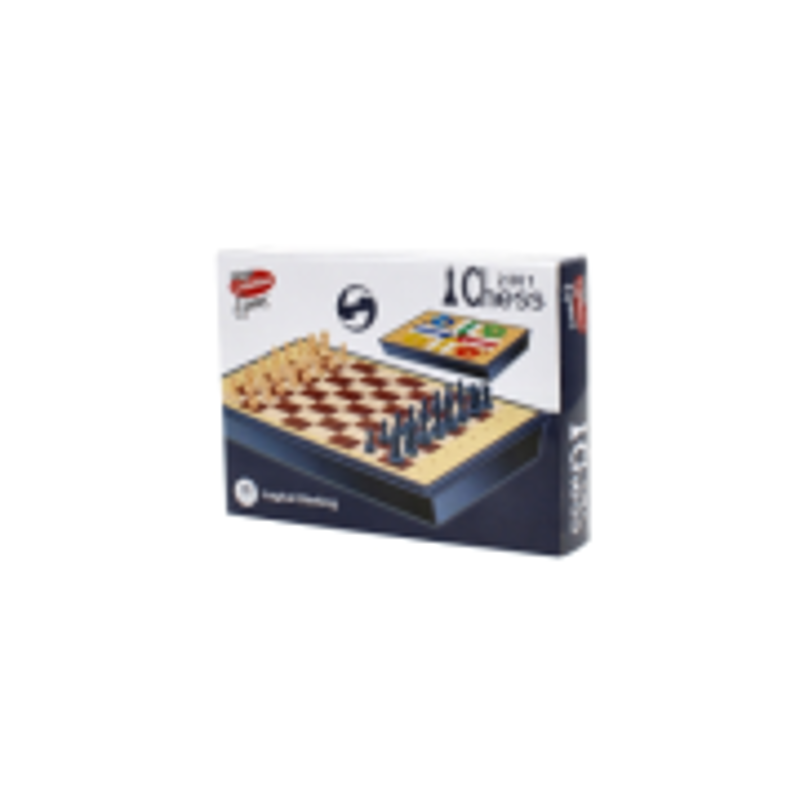 Joc 2in1 - Sah si Parchis - MegaCreative, 17x12cm, 3+ ani, 511316