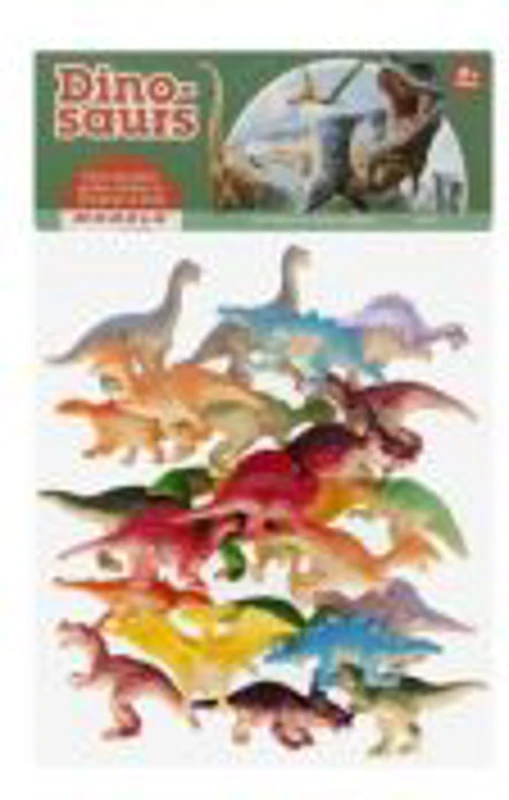 Jucarie figurine dinozauri MegaCreative 571874, 5cm, pvc, 24 buc/set, +3 ani