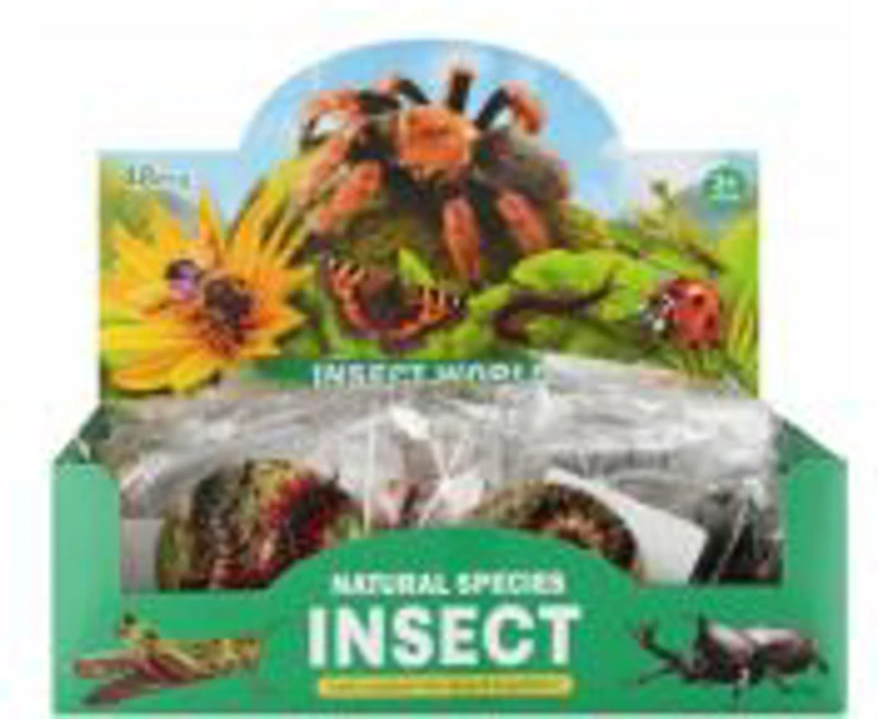 Jucarie figurina insecta MegaCreative 572087, diverse, 8x8cm, +3ani
