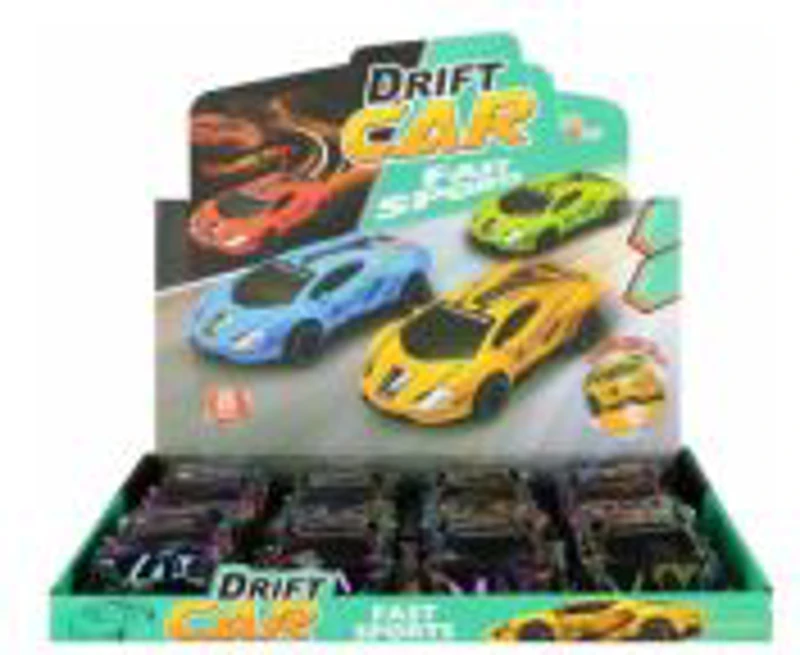 Jucarie masina Nascar MegaCreative 571989, 16 cm, 16x4x8cm, culori metalice, pvc, +3ani