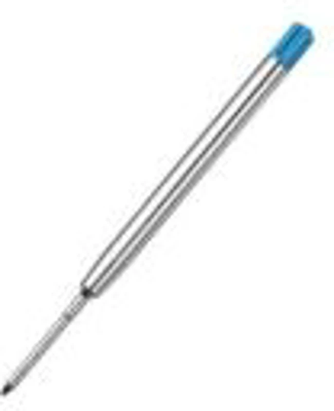 Rezerva pix cu bila Office-Cover tip Parker 424, metalic, 1. 0mm, albastru