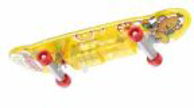 Jucarie skateboard antistres MegaCreative 567150, 10x1x3cm cu efecte luminioase +3ani