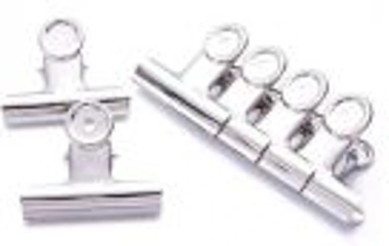 Clipsuri metalice Office Cover DL0016 6106, 22mm, argintii, cutie 6 buc