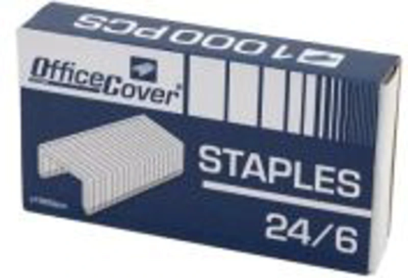 Capse Office Cover SL1001/RA246, 24/6, 30 coli, set 1000 buc