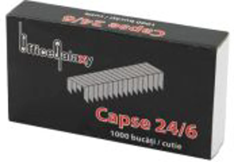 Capse Office Galaxy, 24/6, 30 coli, set 1000 buc