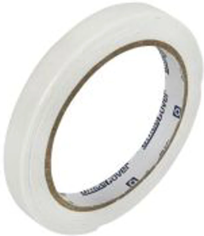 Banda dublu adeziva Office-Cover, buretata, 12mm x 3m, alb