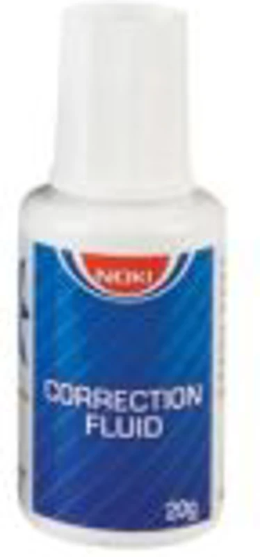 Fluid corector (pasta corectoare) Noki 4110, 20g, pe baza de solvent, cu pensula