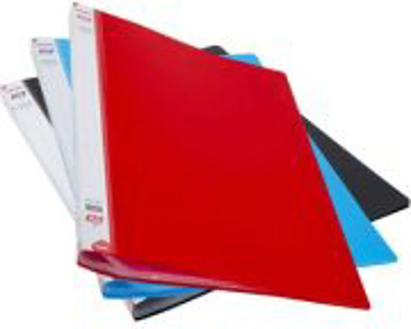 Dosar de prezentare Noki 64120-NNP, A4, capacitate 20 folii, fara elastic, plastic - negru