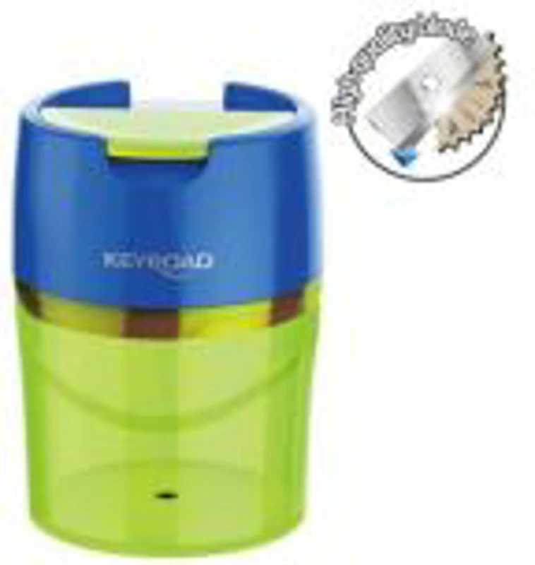 Ascutitoare dubla Keyroad Robby KR971297, 2 orificii, plastic, cu rezervor, diverse culori