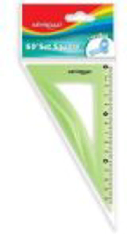 Echer Keyroad KR970958, 14cm, 30 grade, 60 grade, plastic, diverse culori