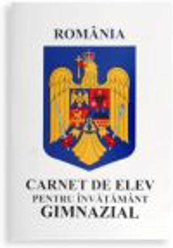 Carnet elev invatamant gimnazial clasele V-VIII+CNP, NOVA