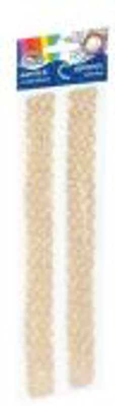 Accesorii creatie - diamante dantela plastic, galben, 30cm, autoadezive, blister 2 buc, Fiorello, GR-DS081-4 / 170-2464
