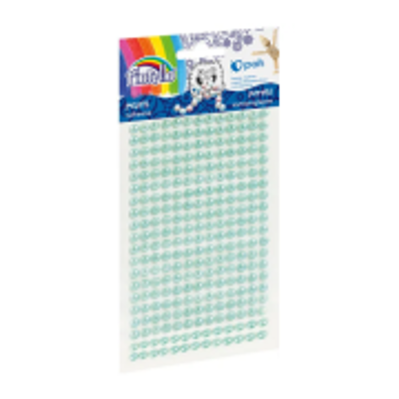 Accesorii creatie - perle plastic, verde deschis, 3mm, set 260 buc, Fiorello, GR-PS162-9 / 170-2581