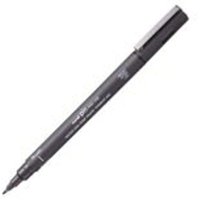 Liner UNI PINBR / PINCS, pe baza de apa, varf pensula, gri inchis