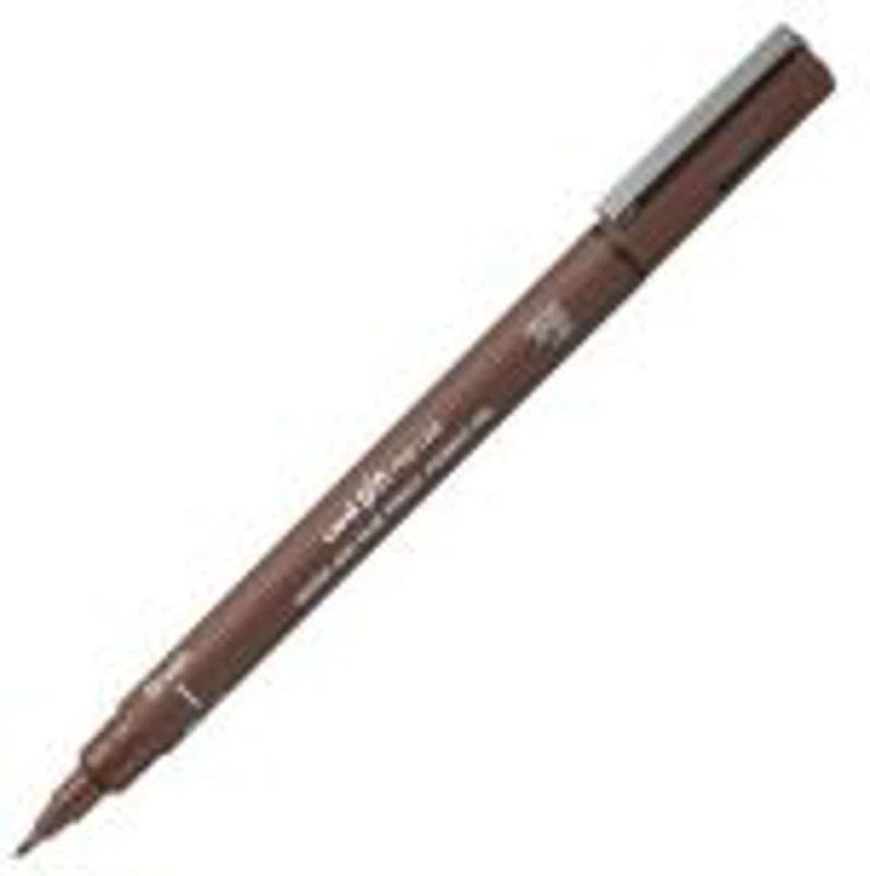 Liner UNI PINBR / PINCS, pe baza de apa, varf pensula, sepia