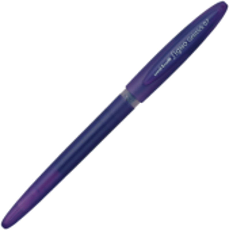Pix cu gel Uni-ball Signo GelStick UM-170, 0. 7mm, cu capac, corp in culoarea scrisului, violet