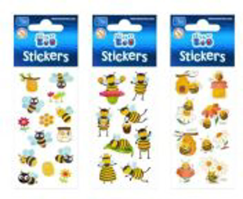 Abtibilduri - albinute, set 8 buc, Sticker Boo, 483492