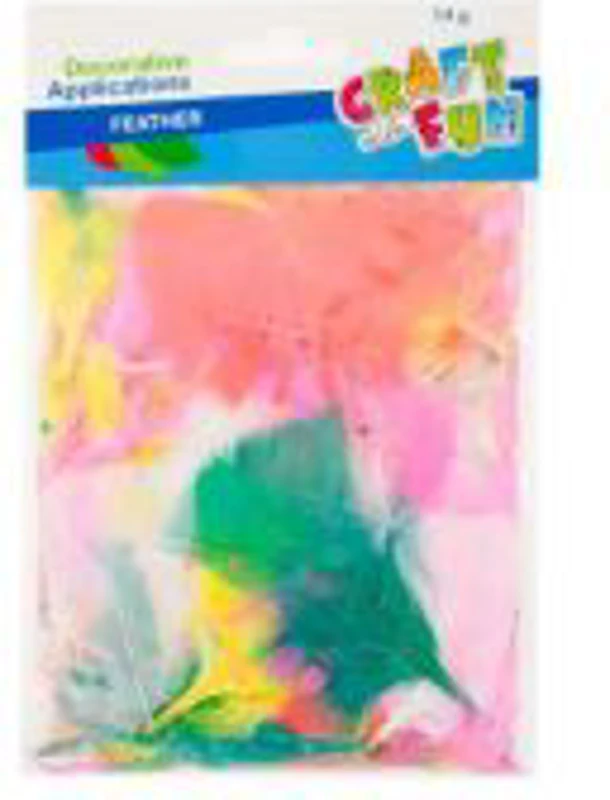 Accesorii creatie - fulgi, diverse culori, 2-7cm, 14g, Craft with Fun, 428904