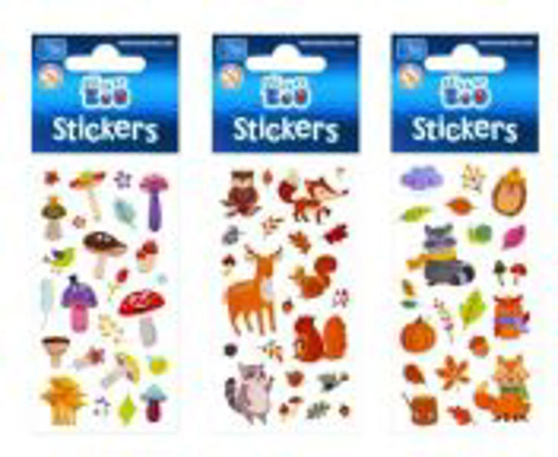 Abtibilduri - toamna, set 20-24 buc, Sticker Boo, 483493