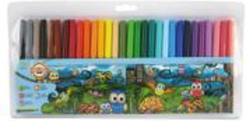 Carioca Koh-i-noor K1012-30, 771012CJ01TE, OWLS Bufnite, 30 culori, blister pvc