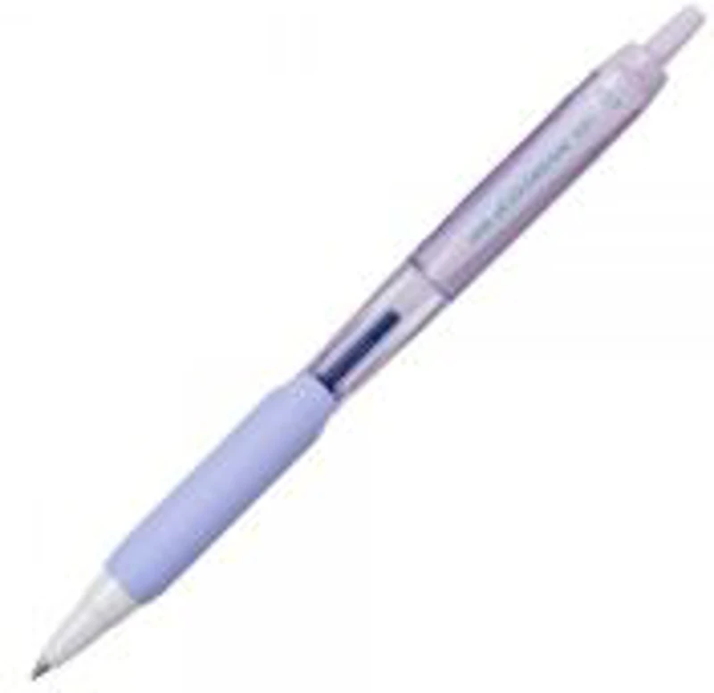 Pix Jetstream Uni-ball SXN-101FL, 0. 7mm, cu mecanism, grip cauciucat, scris albastru, corp lavanda