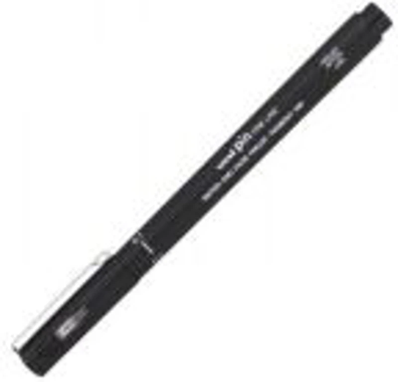Liner UNI PIN-200, pe baza de apa, varf normal 0. 1 mm negru
