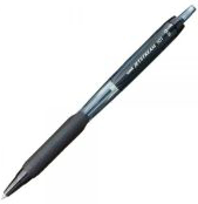 Pix Jetstream Uni-ball SXN-101, 0. 5 mm, cu mecanism, corp in culoarea scrisului, grip cauciucat negru