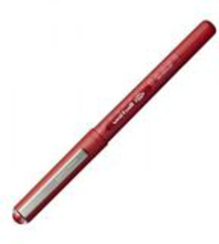 Roller Uni-ball Eye Designer UB-157D, 0. 7mm, corp in culoarea scrisului rosu
