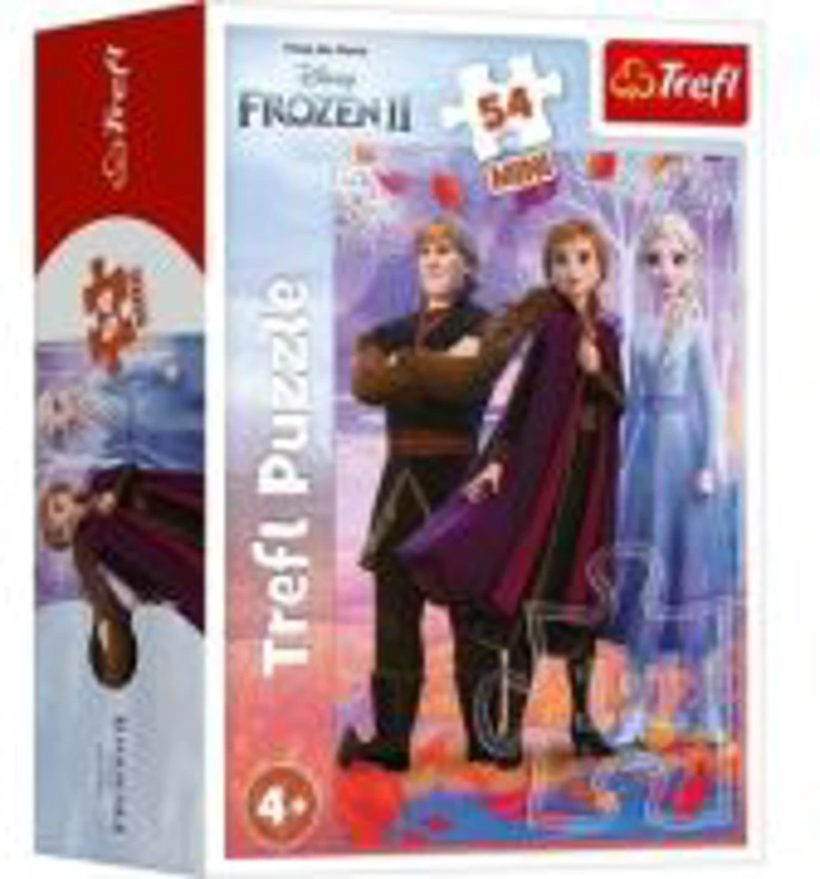 Puzzle carton 54 piese Trefl Mini. Frozen, Anna, Elsa si Kristoff
