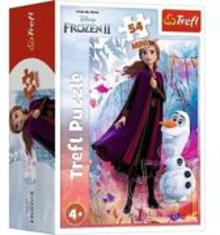 Puzzle carton 54 piese Trefl Mini. Frozen, Anna si Olaf