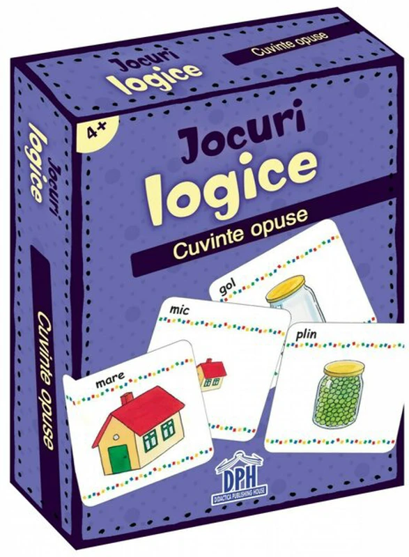Jocuri logice. Cuvinte opuse