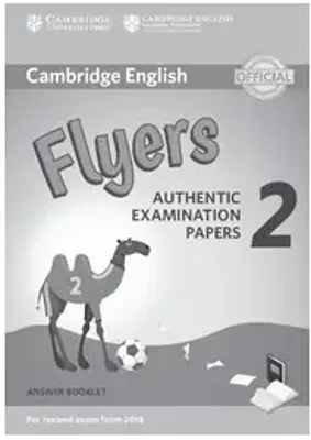 Cambridge English Young Learners 2 for Revised Exam from 2018 Flyers Answer Booklet - Paperback brosat - Genevieve Kocienda - Cambridge