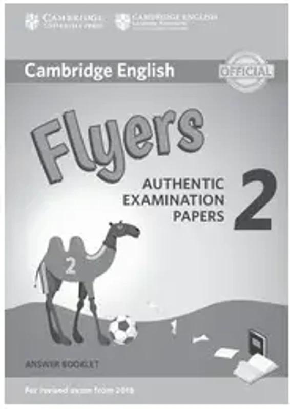 Cambridge English Young Learners 2 for Revised Exam from 2018 Flyers Answer Booklet - Paperback brosat - Genevieve Kocienda - Cambridge