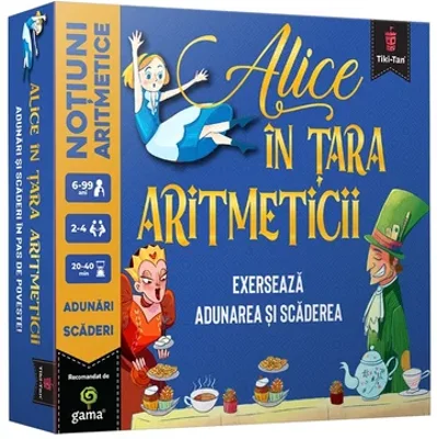 Alice in Tara Aritmeticii (joc educativ interactiv)